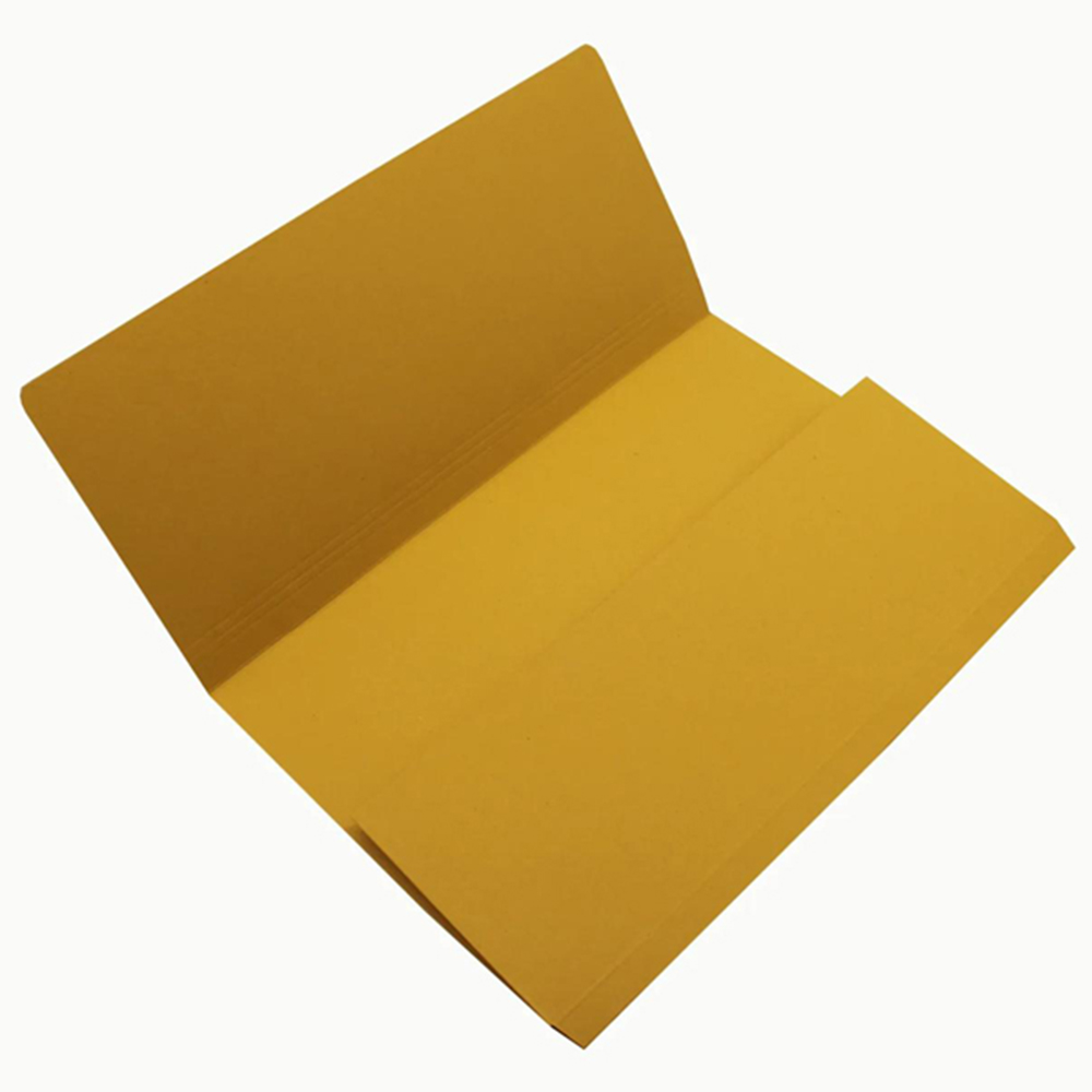 Exacompta Guildhall Yellow A4+ Manilla Document Wallet 50 Pack Image 3