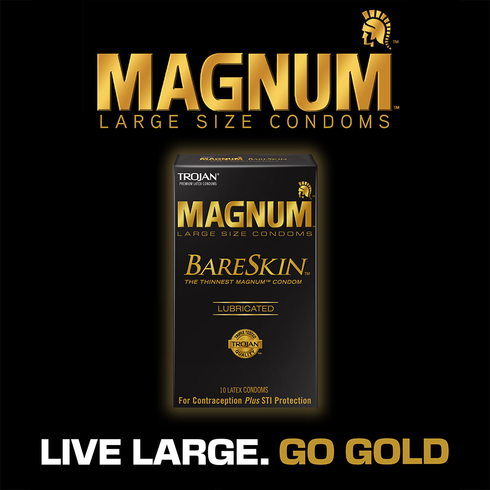 Trojan Magnum BareSkin Condoms 10 Pack Image 4