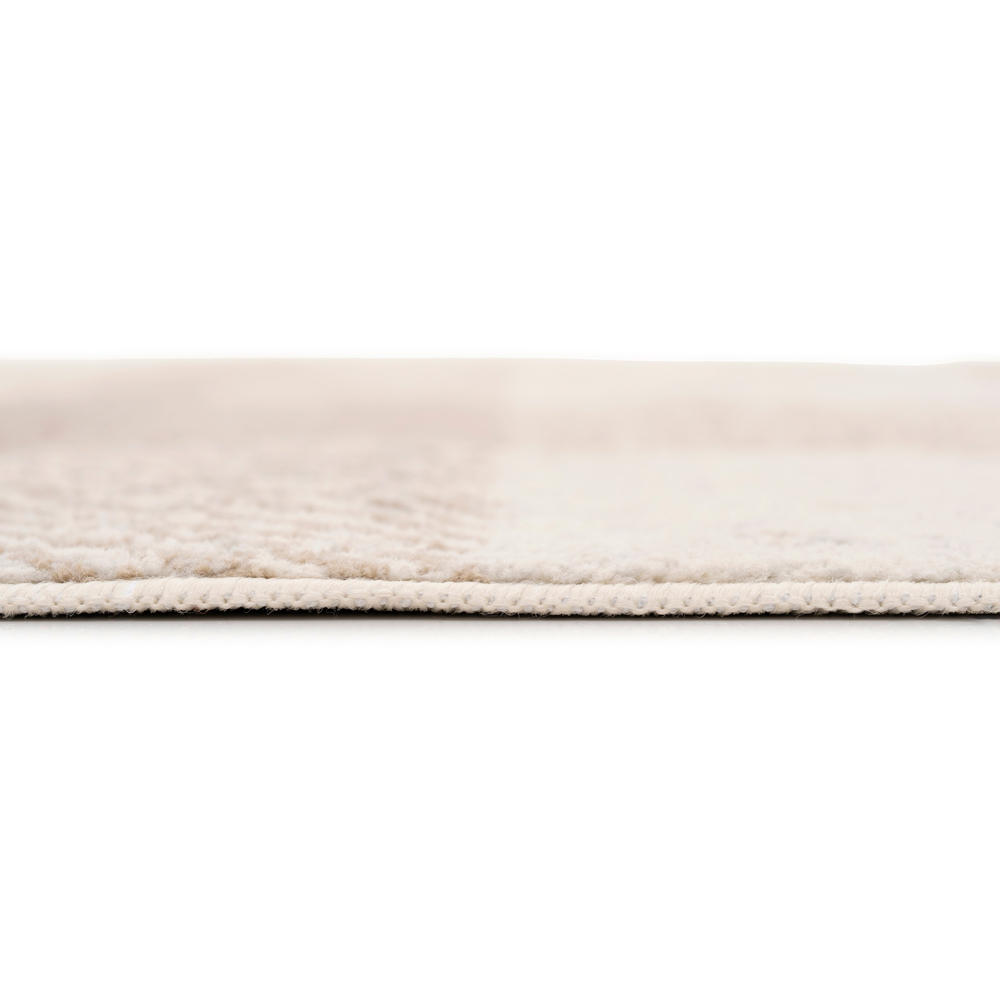 Kukoon Oscar Angus Cream Flat Tartan Plaid Rug 240 x 330cm Image 3