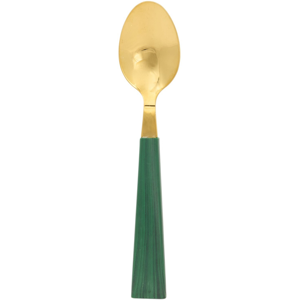 Emerald Gold Cutlery Set Image 8