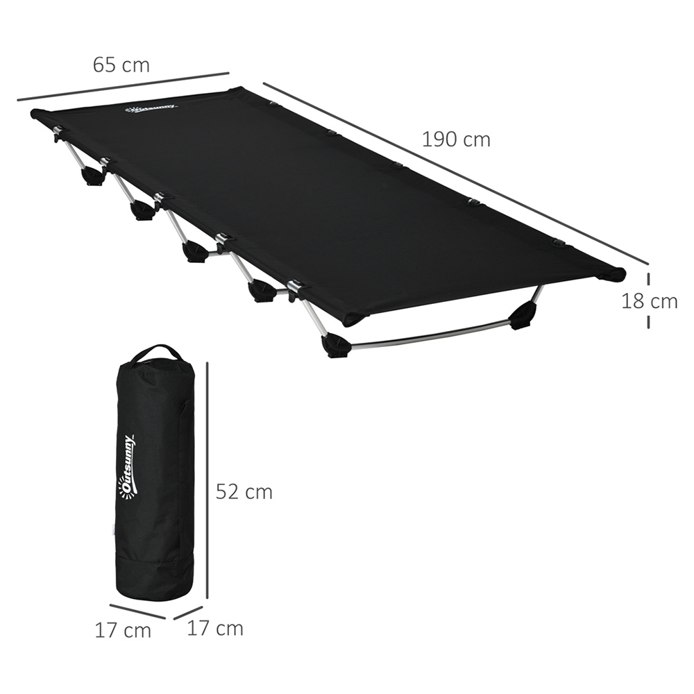 Outsunny Lightweight Camping Bed Image 6