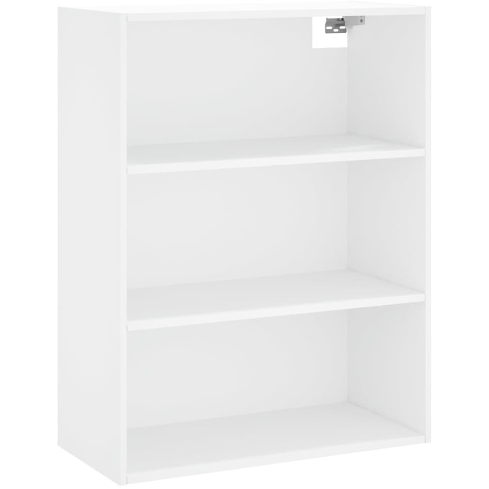 vidaXL 2 Door 3 Shelf White Highboard Image 5