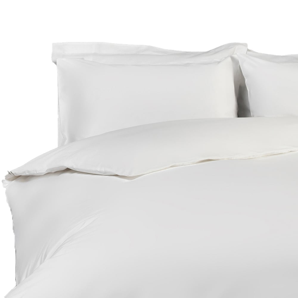 Divante Deviante King White Luxe Cotton Duvet Cover Set Image 2