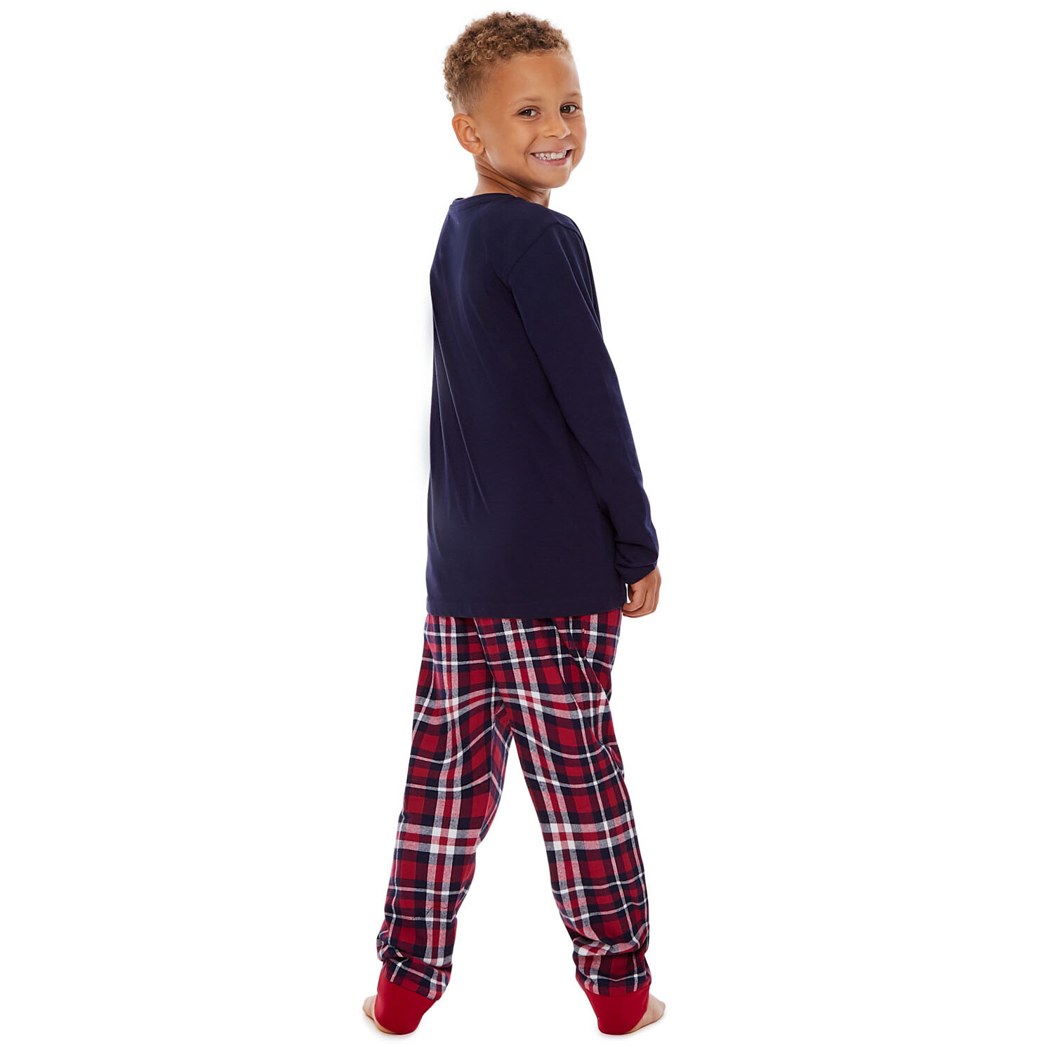 Kids Deer Loungewear Set - Navy / 2 - 4 Image 6