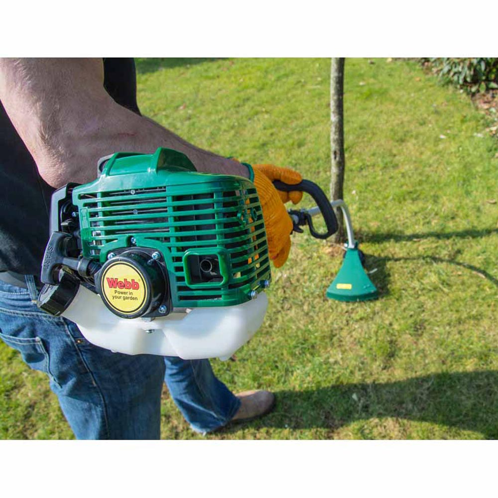 Webb WELT26 26cc 2 Stroke Petrol Curved Shaft Line Trimmer Image 6