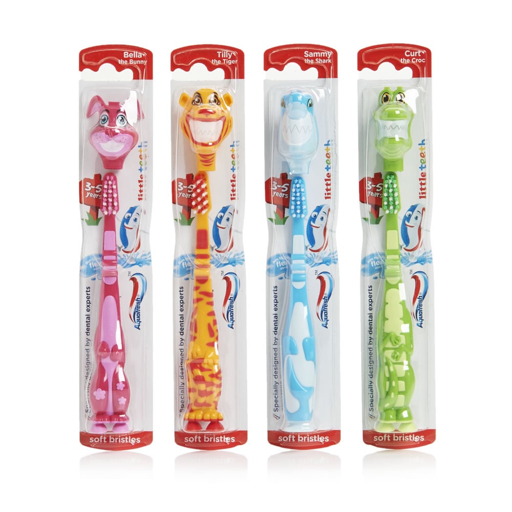 Aquafresh Little Teeth Childrens Toothbrush Asstd Image