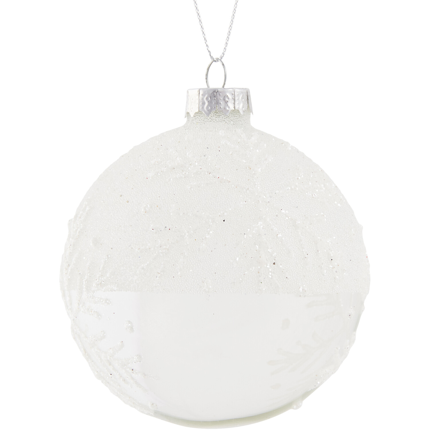Winter Bauble White Image 2