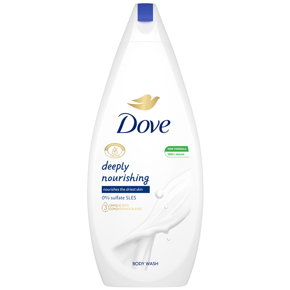 Dove Deeply Nourishing Shower Gel 720ml Image 1