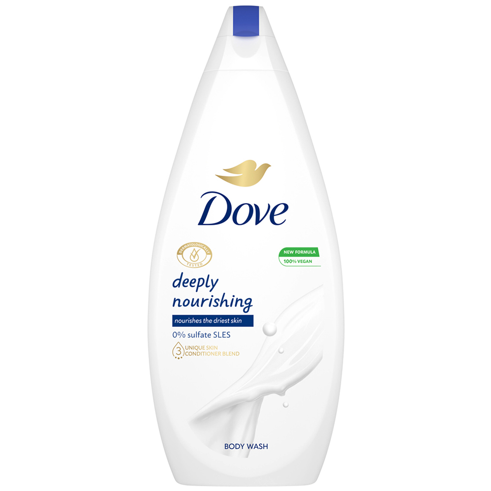 Dove Deeply Nourishing Shower Gel 720ml Wilko