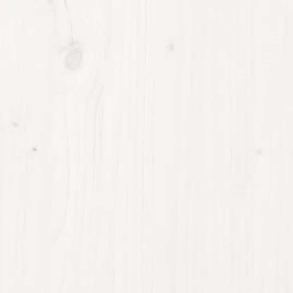vidaXL White Solid Pine Wood Garden Planter 110 x 31 x 70cm 2 Pack Image 9