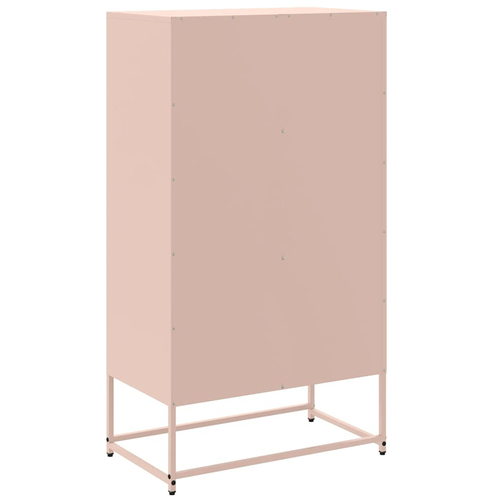vidaXL 2 Door Pink Industrial Highboard Image 8