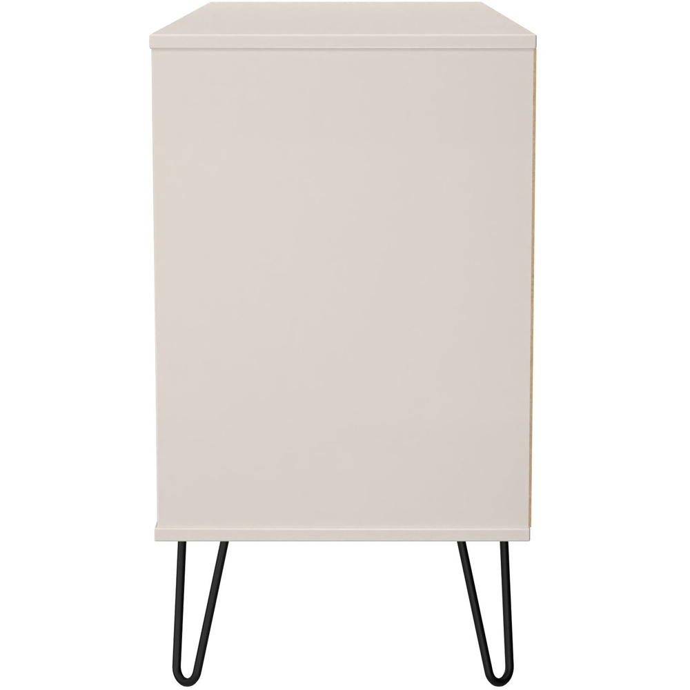 Crowndale Harlequin 6 Drawer Kashmir Matt Wide Chest of Drawers Ready Assembled Image 4