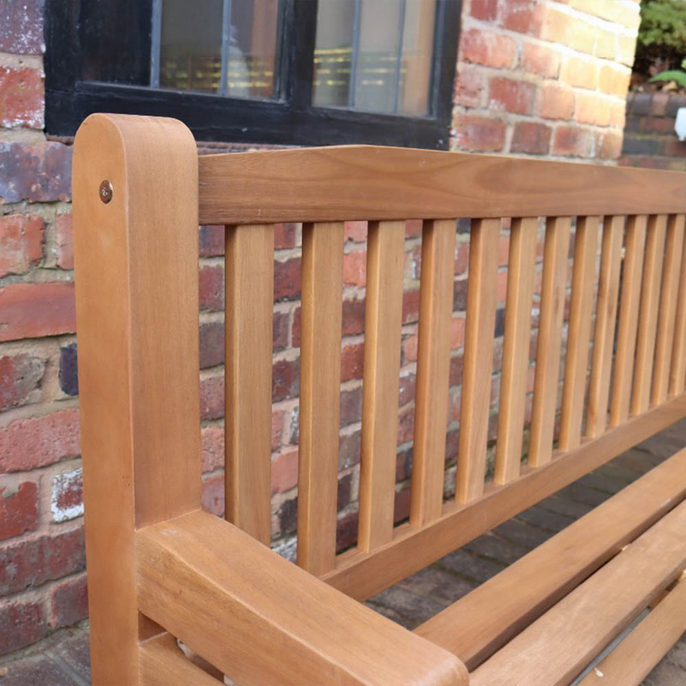 Royalcraft Turnbury 3 Seater Acacia Hardwood Bench Image 3