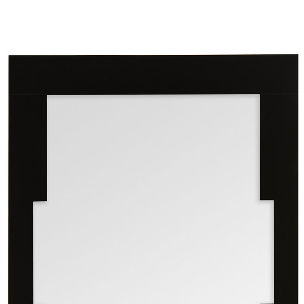 Premier Housewares Black Osaka Wall Mirror Image 2