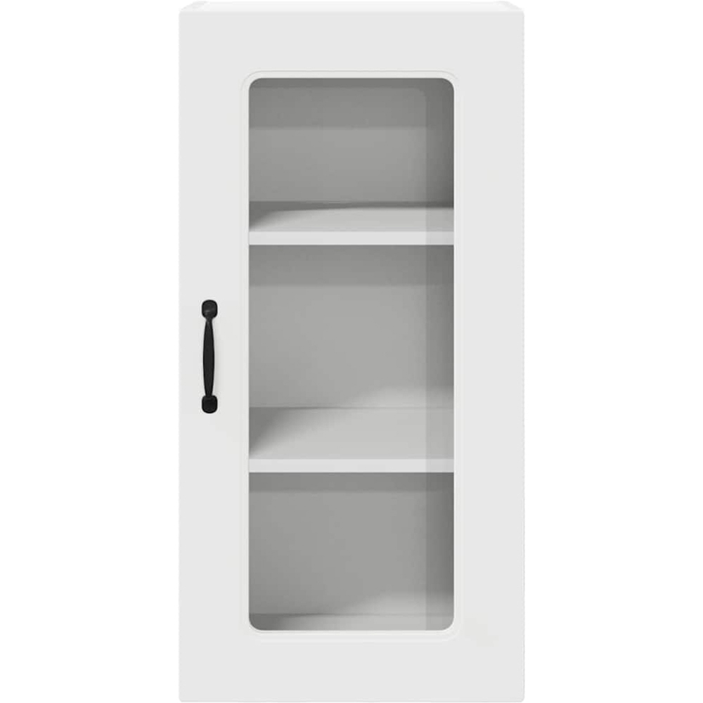 vidaXL Kalmar Single Door White Wall Kitchen Cabinet 2 Pack Image 7