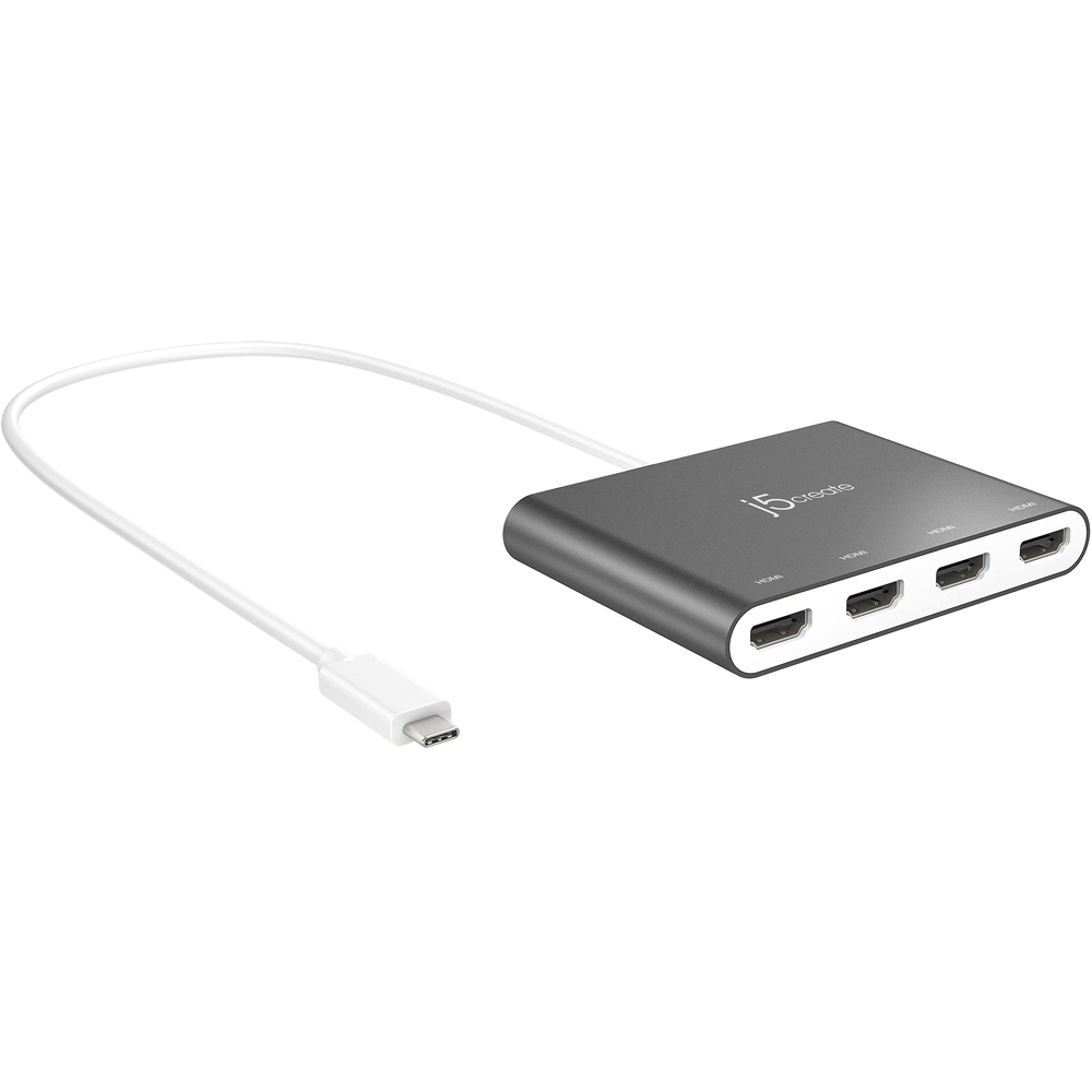 J5 Create USB-C to 4 Port HDMI Adapter Image 2