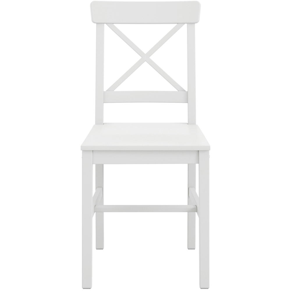 Crawford 4 Seater Dining Set White Image 8