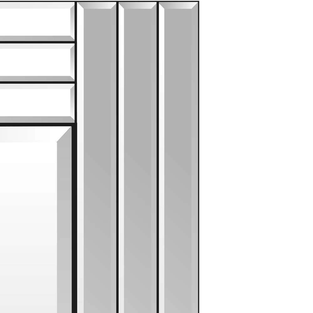 MirrorOutlet Triple Bevel Cheval Free Standing Mirror 170 x 58cm Image 4