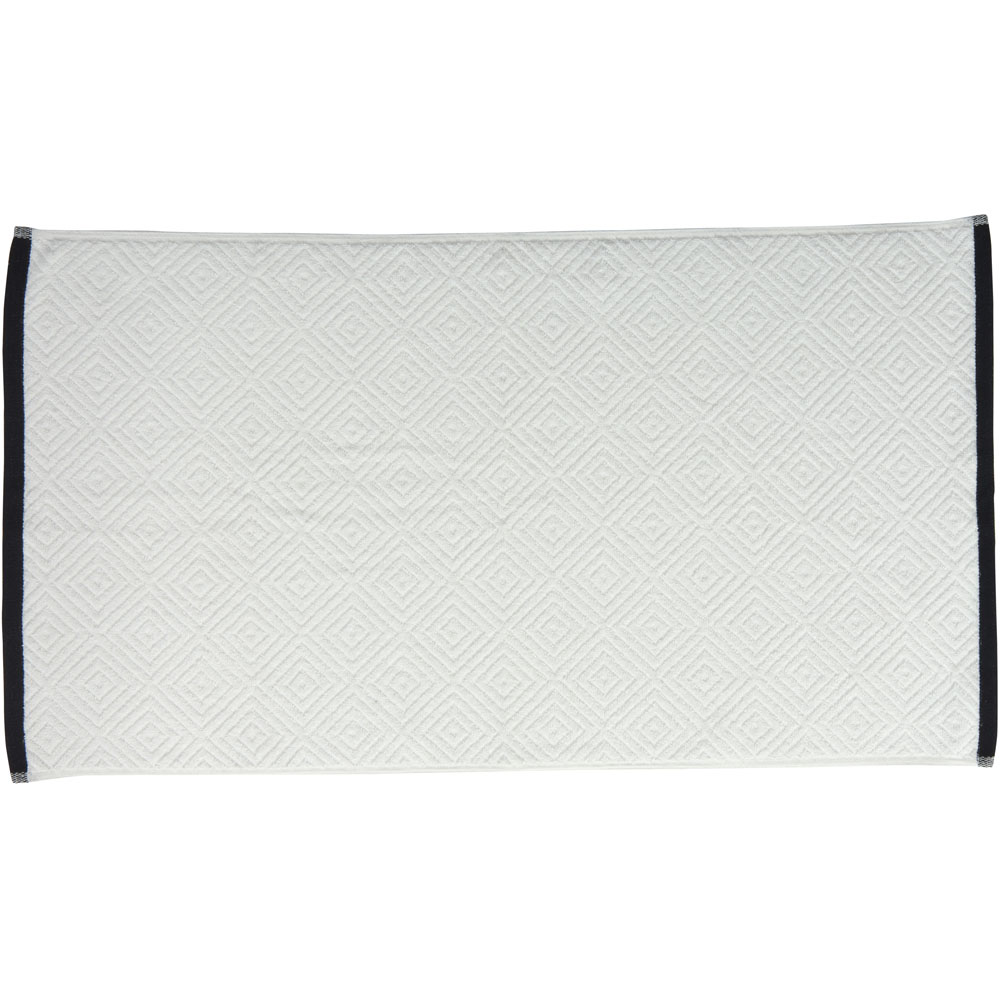 Wilko Textured Jacquard Hand Towel Image 2