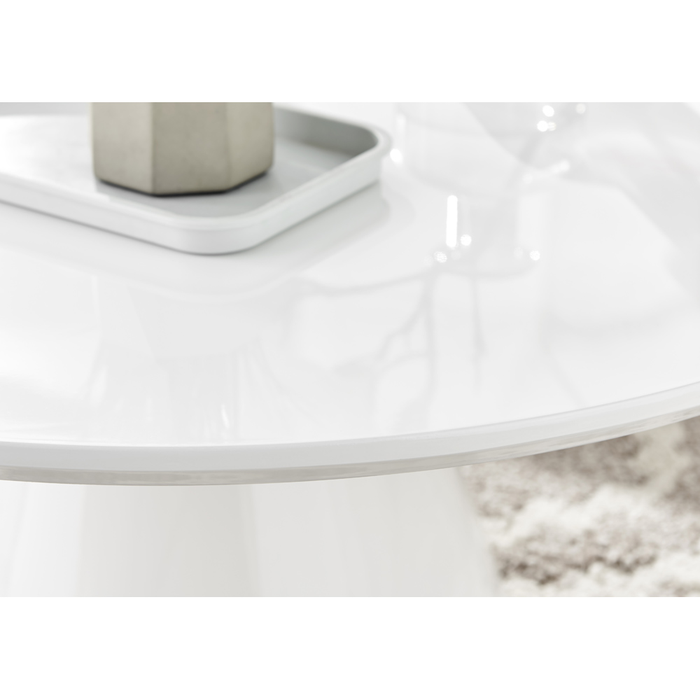 Furniturebox Nova White Gloss Coffee Table Image 3