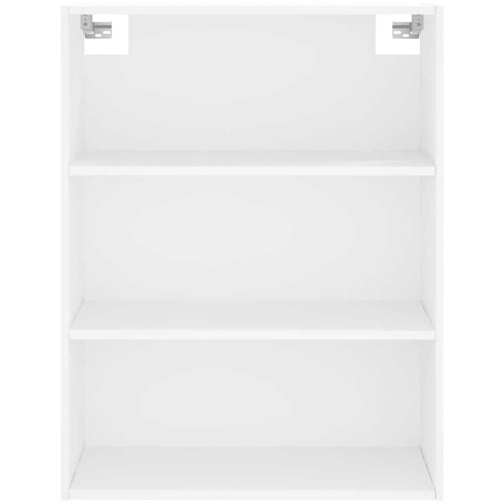 vidaXL Single Glass Door 3 Drawer 3 Shelf White Highboard Image 6