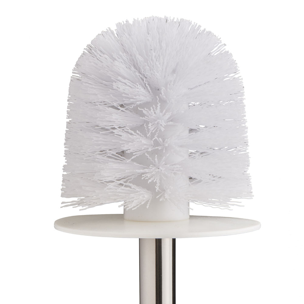 Wilko Ribbed Toilet Brush Holder Sage Green Wilko