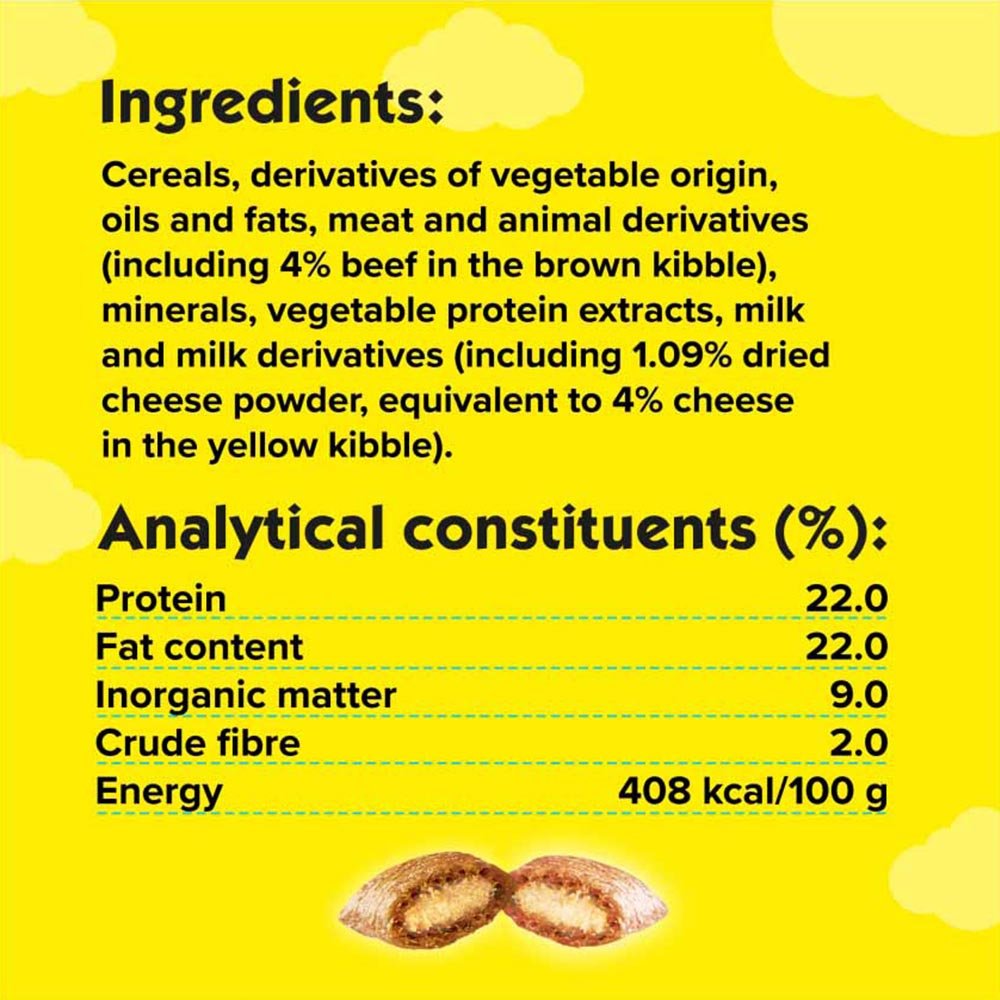 Dreamies Mix Beef and Cheese Cat Treats 60g Image 8