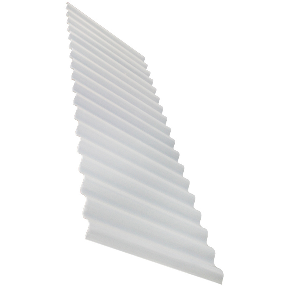 H&O Direct 1mm Clear PVC Corrugated Sheet Image 2