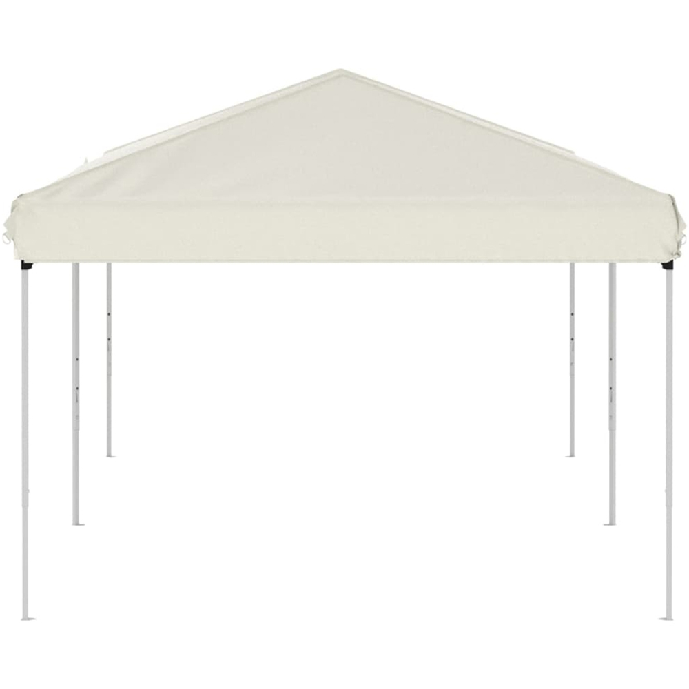 vidaXL 3 x 6m Cream Foldable Party Tent Image 4