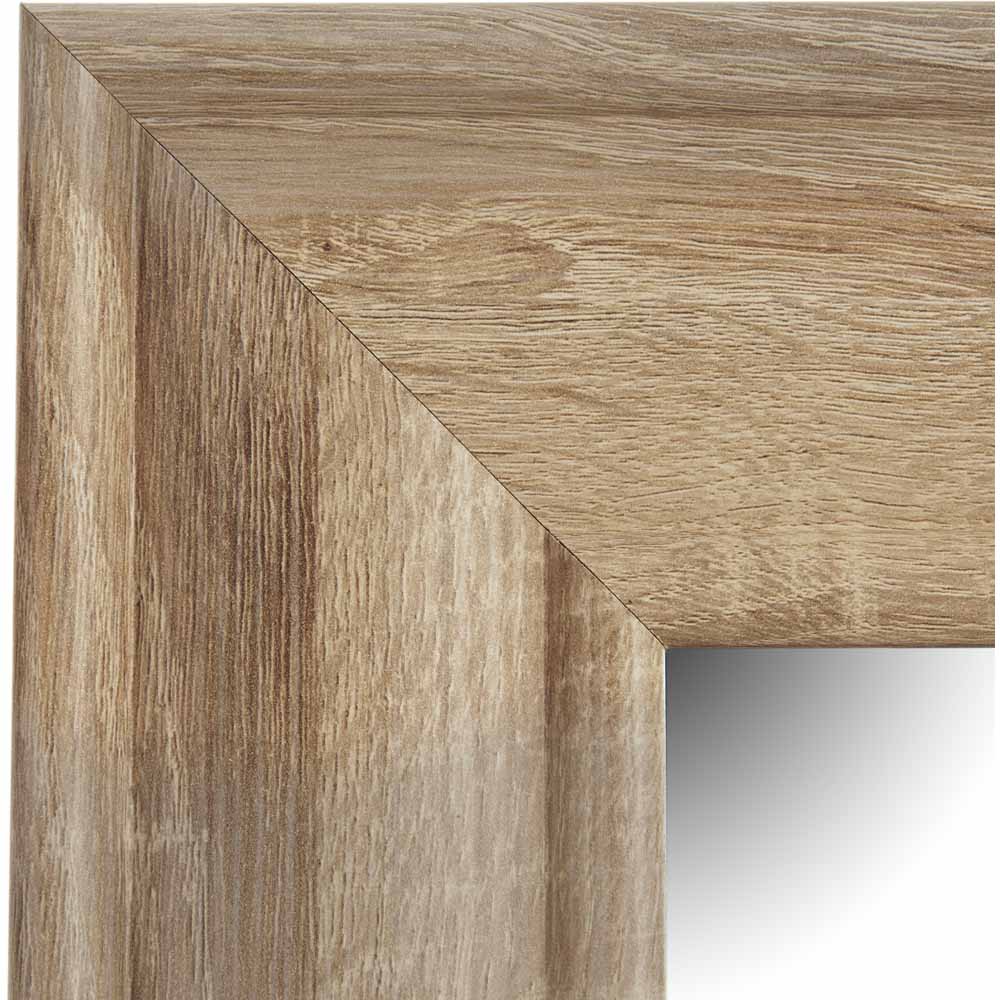 Wilko Oak Effect Full Length Mirror Wilko