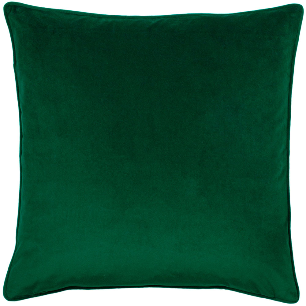 Paoletti Hortus Emerald Bee Embroidered Cushion Image 2
