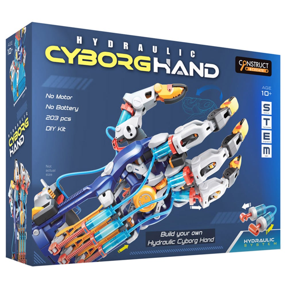 Construct & Create Hydraulic Cyborg Hand Image 1