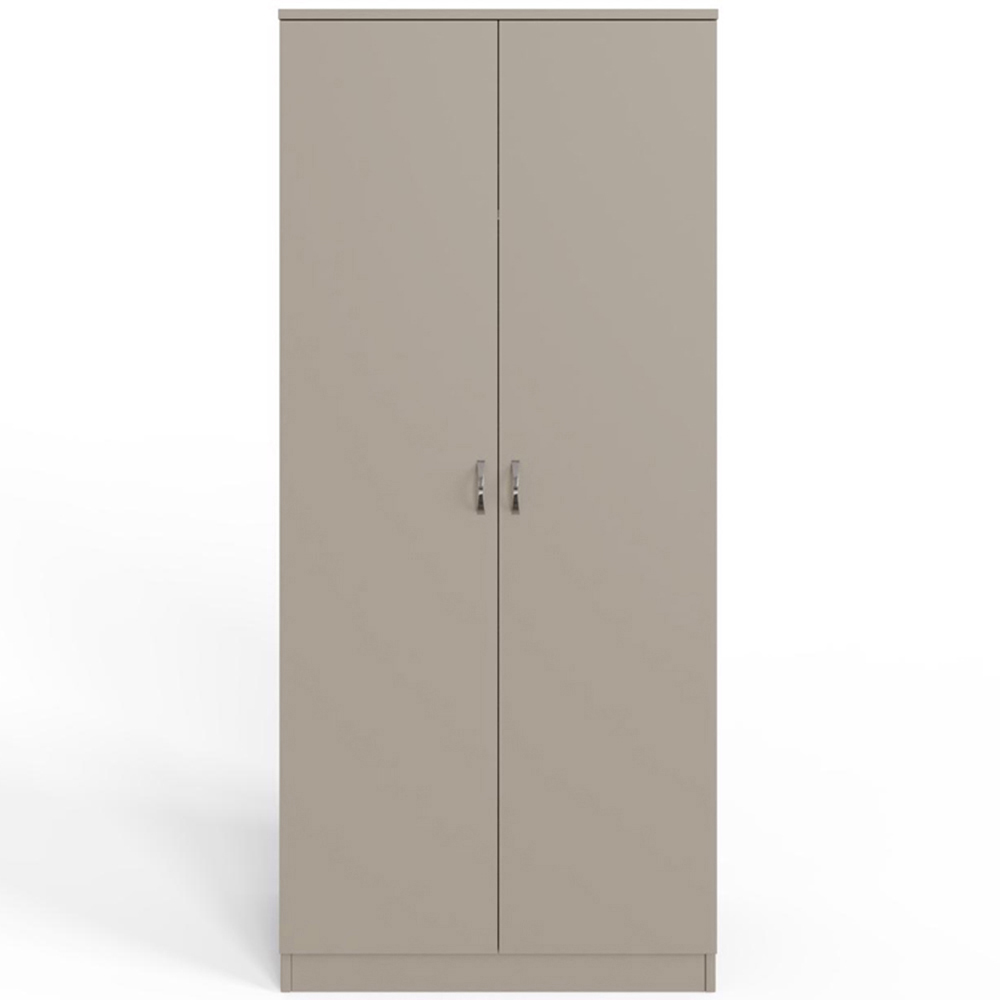 FWStyle Promo 2 Door Putty Wardrobe Image 4