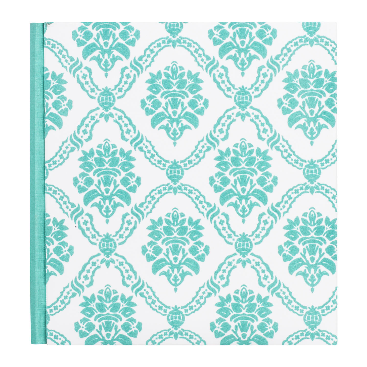 Fleur Pattern Flocked Memo Album Image 1