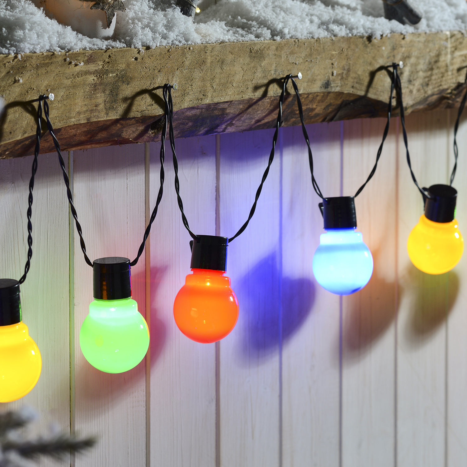 Christmas 20 LED Party Light Chain Image 1