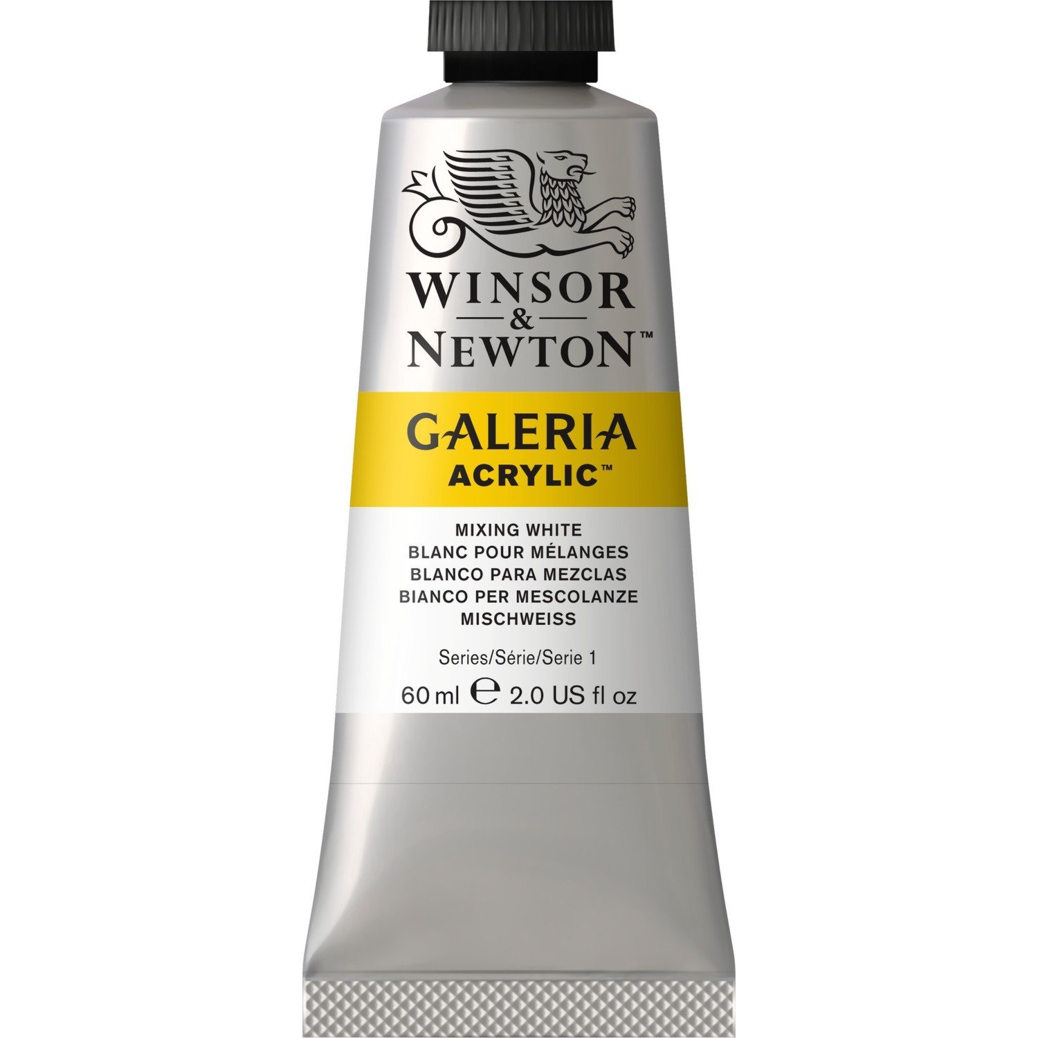 Winsor and Newton 60ml Galeria Acrylic Paint - Mixing White Image 1