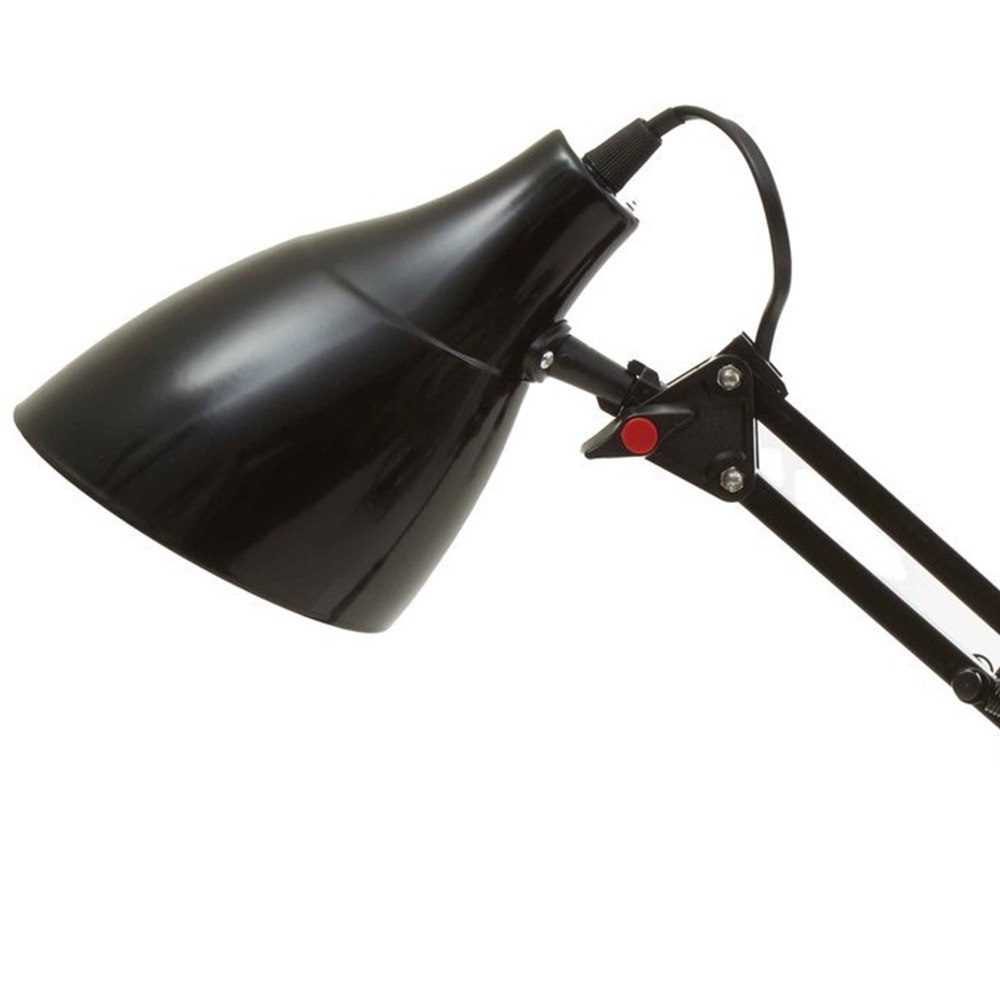 Premier Housewares Finley Black Desk Lamp Image 3