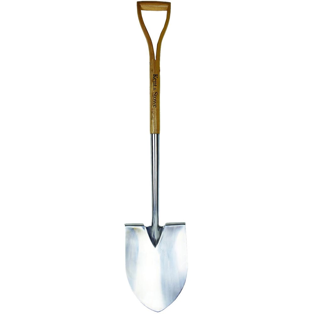 Kent & Stowe Stainless Steel Pointed Spade Image 1