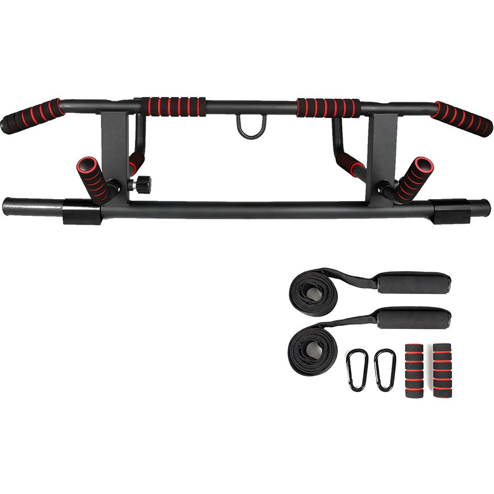 Traderight Centra Doorway Pull Up Bar with Resistance Band 200kg Image 3