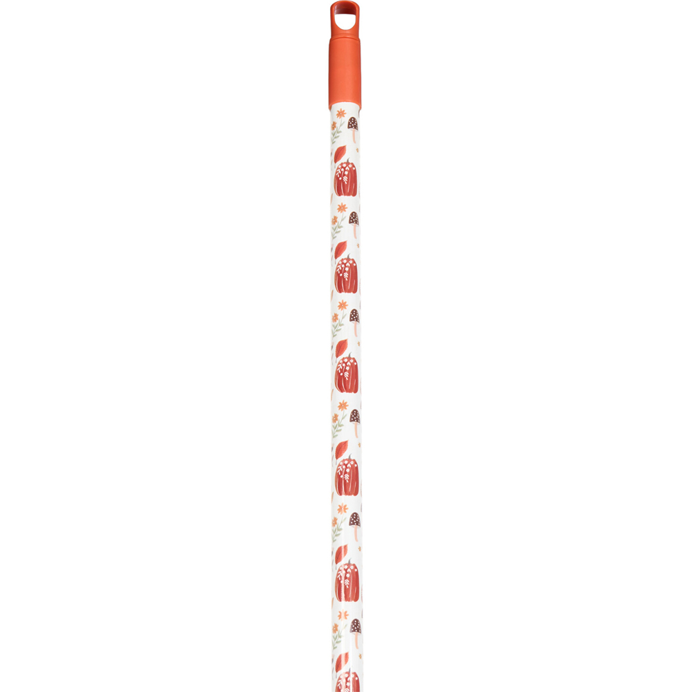 Autumn Long Handle Broom Orange Image 3