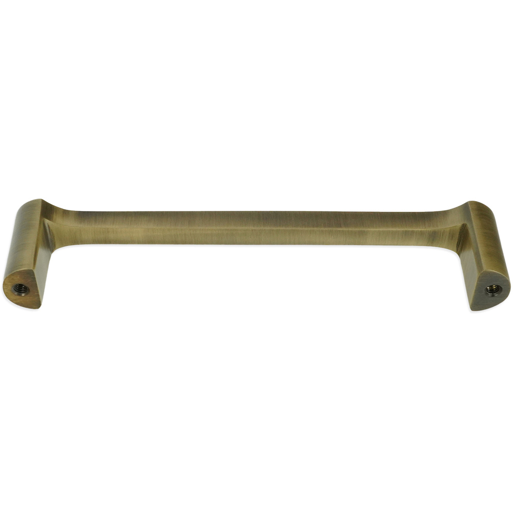 Spira Brass Tulip Antique Brass Cabinet Pull Handle 165mm Image 4
