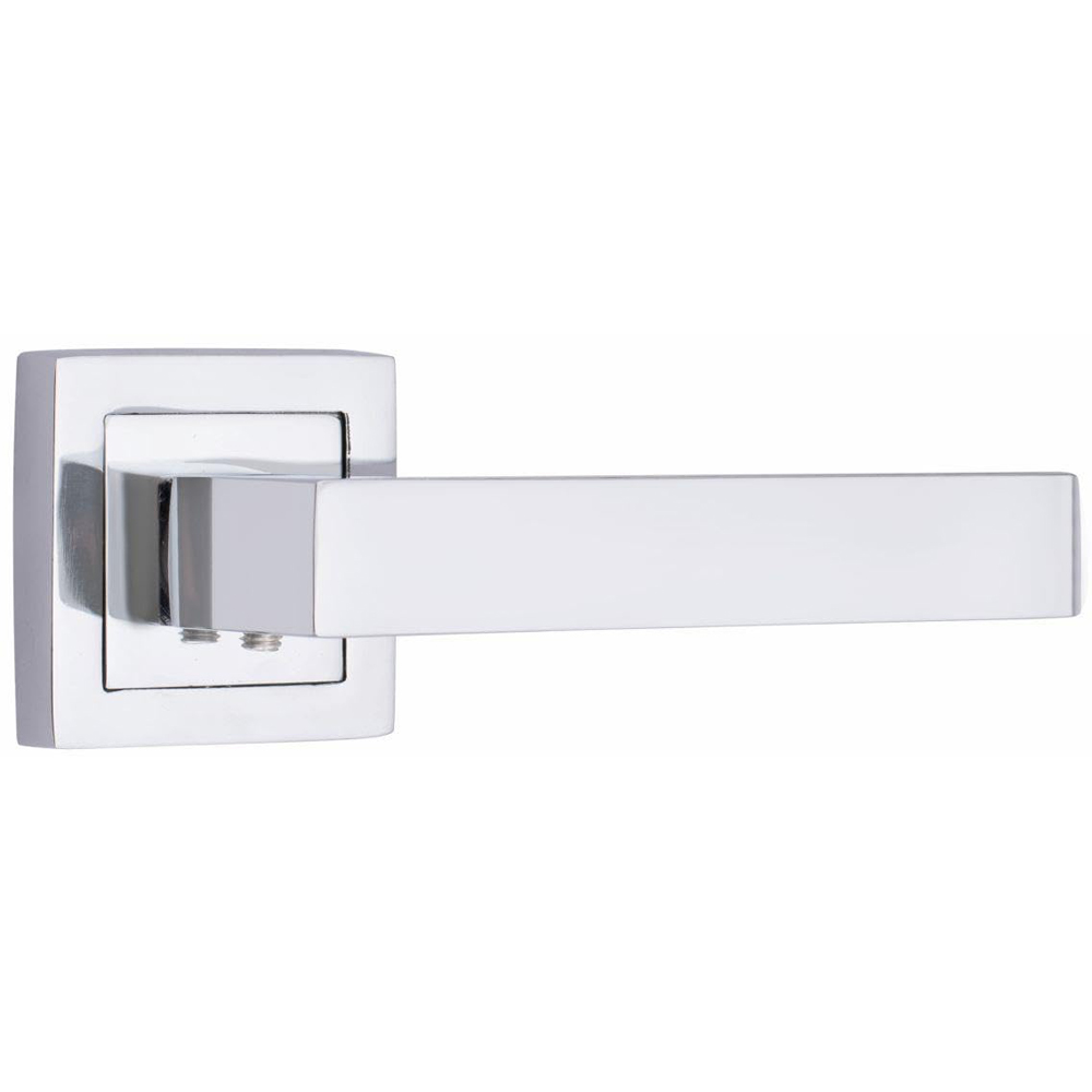 Golden Grace Polished Chrome Premium Delta Door Handles Set Image 3