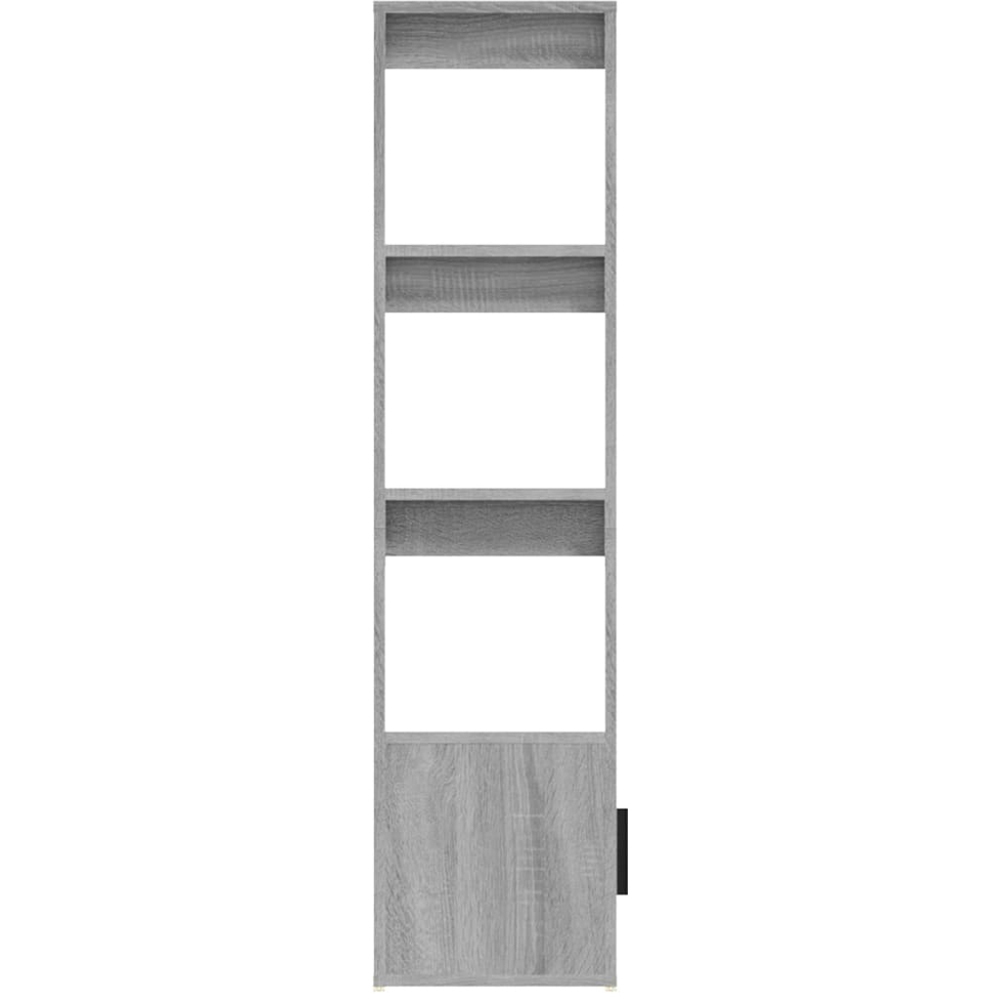 vidaXL 2 Door 3 Shelf Grey Sonoma Wooden Sideboard Image 7
