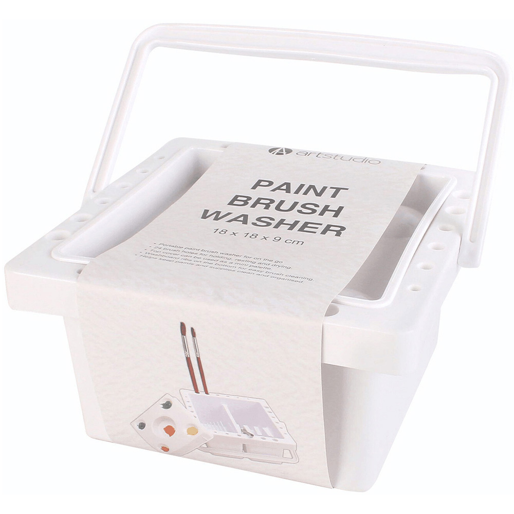 Paint Brush Washer - White Image