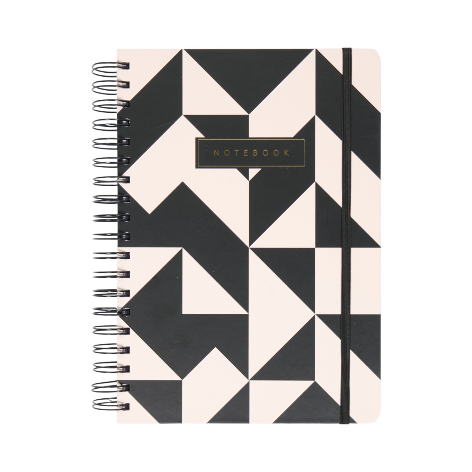 Black and White Spiral Notebook B5 Image 4