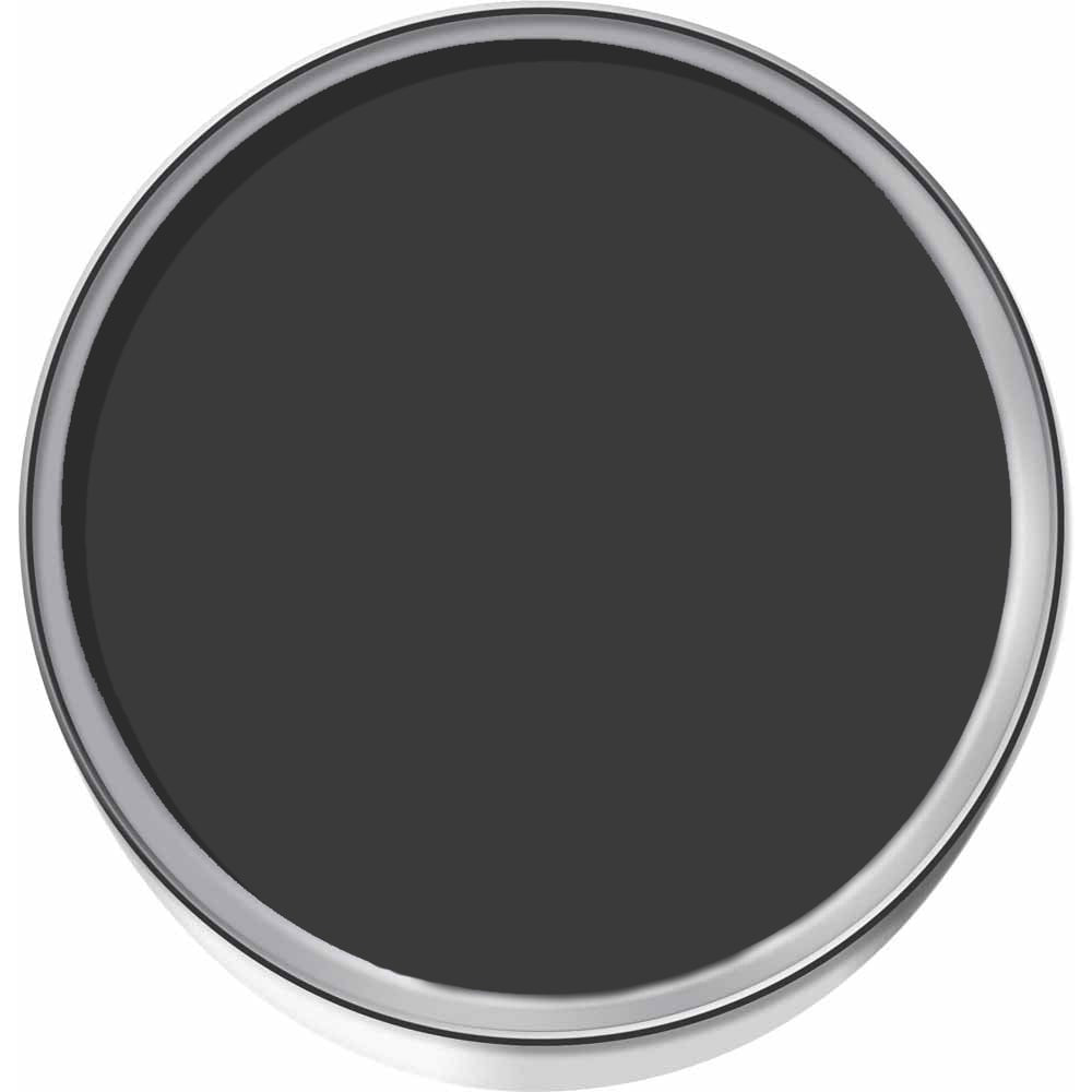 Johnstone's Black Matt Emulsion Tester Pot 75ml Image 2