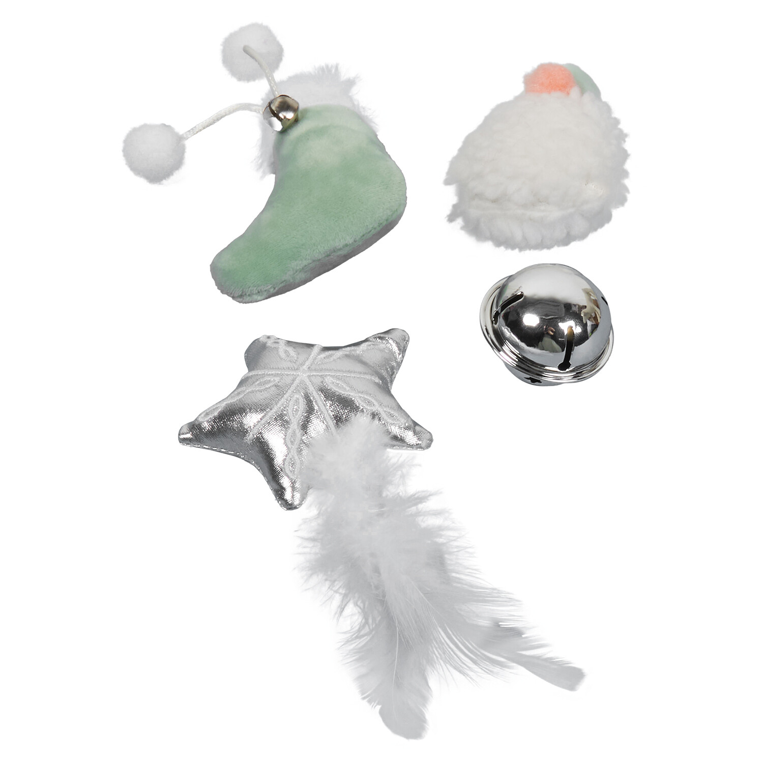 Gonk Cat Toy Set - Multicolour Image 2