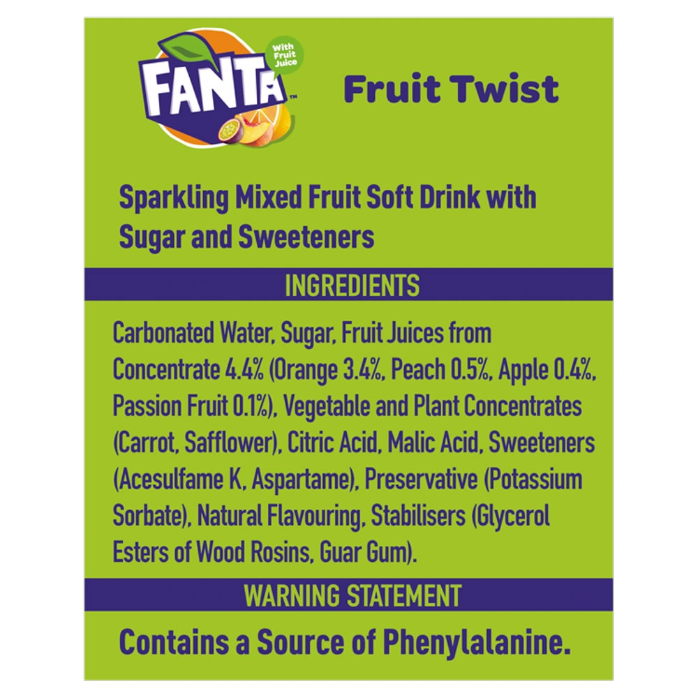 Fanta Fruit Twist 500ml Image 2