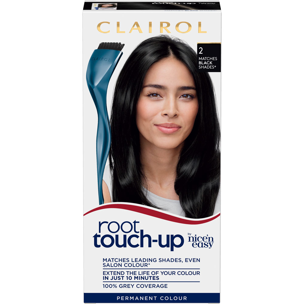 Wella Clairol Root Touch-Up 2 Black Hair Dye Image 1