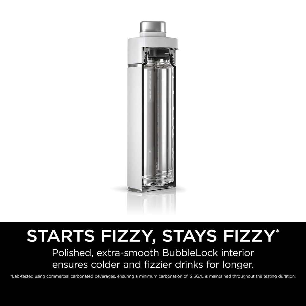 Ninja Thirsti DW2401EUUKWH White Carbonated Drink Travel Bottle 700ml Image 5